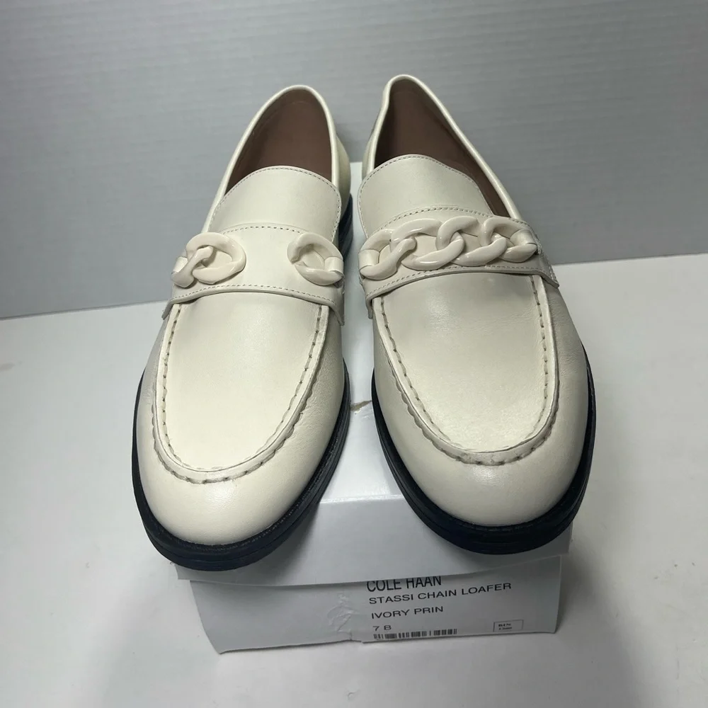 Cole Haan | Rubber Sole Plain Leather Office Style